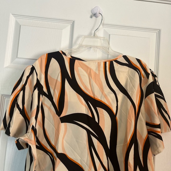 Women's Plus Size Striped Fashion Trendy Summer Casual Vacation Top 16W -22W - Picture 7 of 7